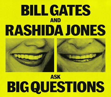 Bill Gates and Rashida Jones